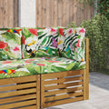 Sofakissen für draußen 3 pcs Bunt Polyester