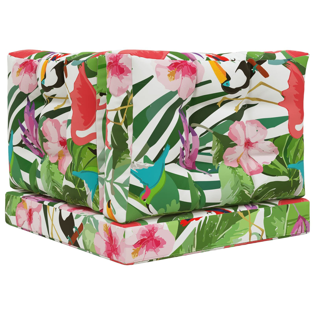 Sofakissen für draußen 3 pcs Bunt Polyester