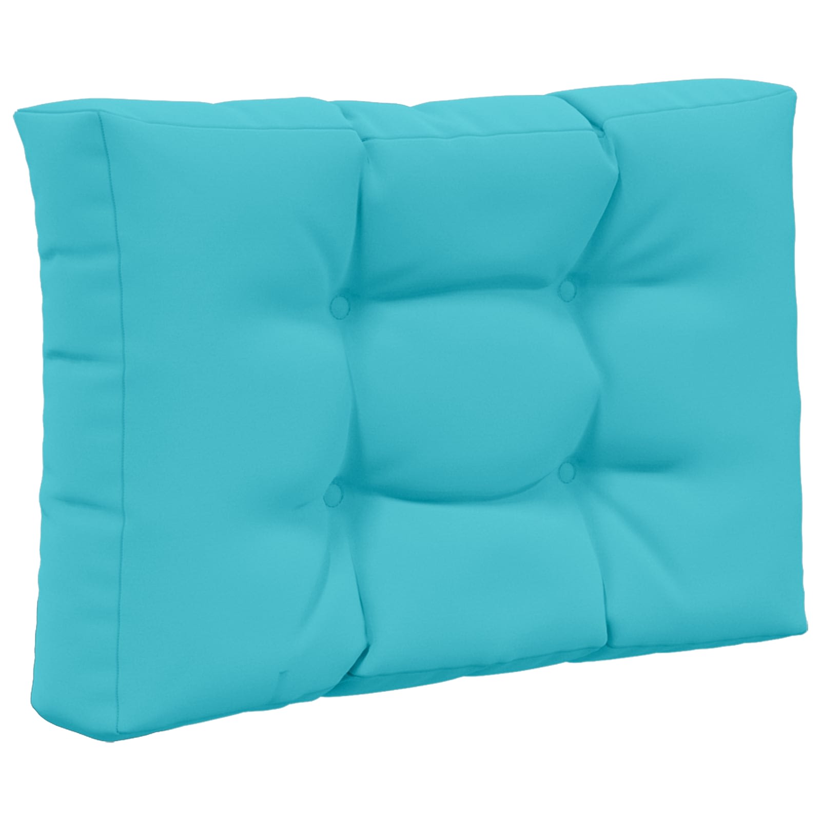 Sofakissen für draußen 3 pcs Türkis Polyester
