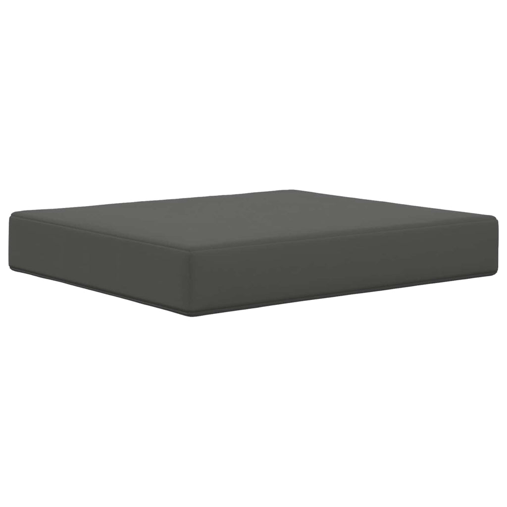 Sofakissen für draußen 2 pcs Anthrazit Polyester