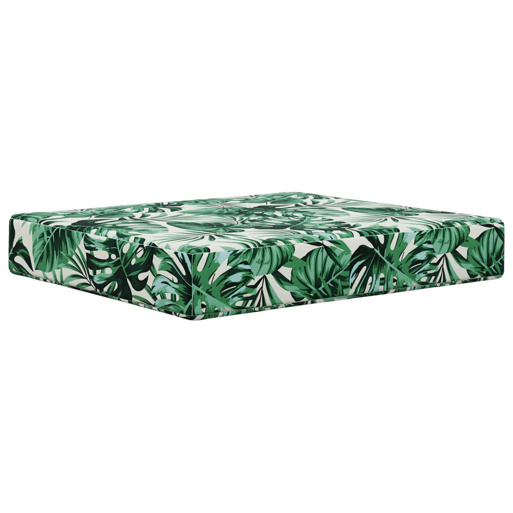 Sofakissen für draußen 2 pcs Blattmuster Polyester