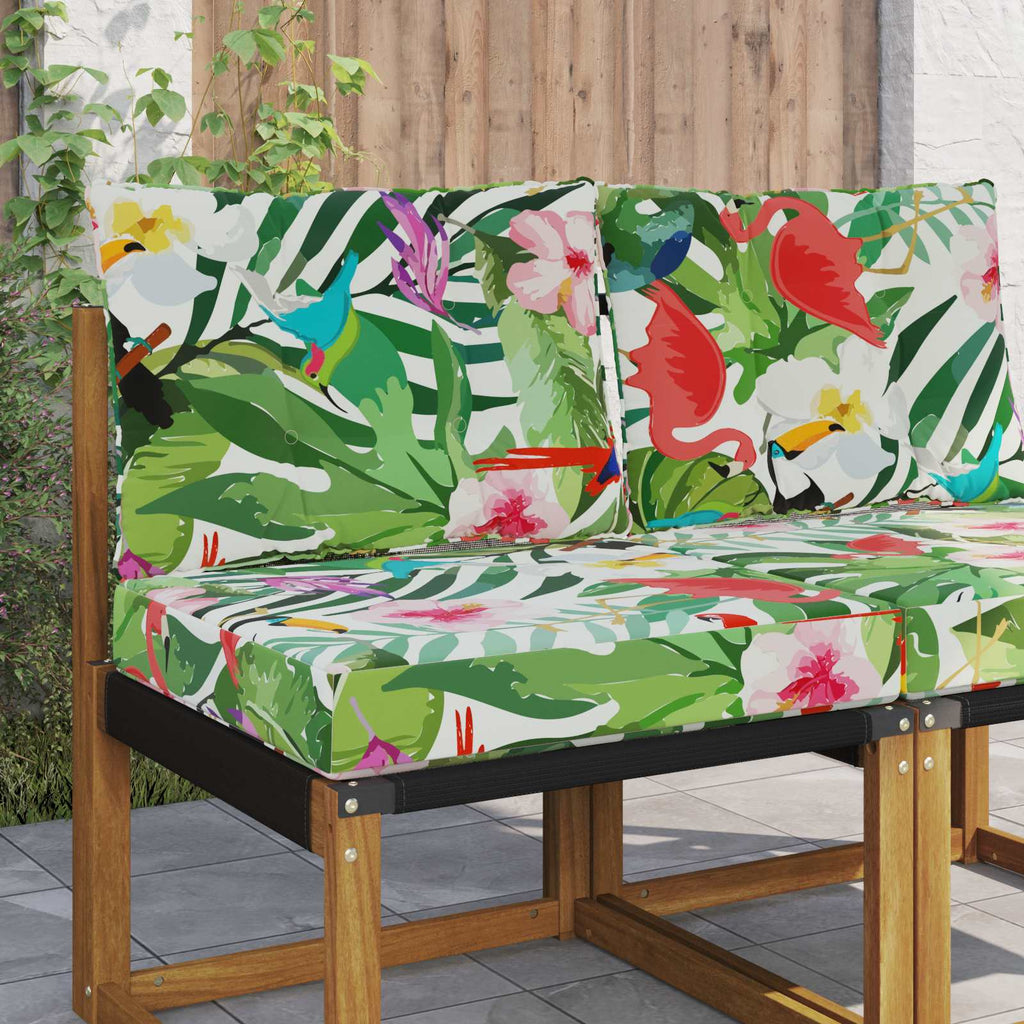 Sofakissen für draußen 2 pcs Bunt Polyester