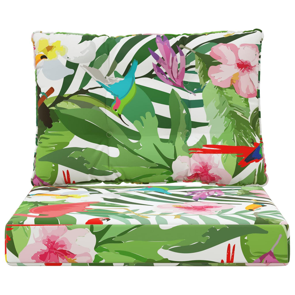 Sofakissen für draußen 2 pcs Bunt Polyester