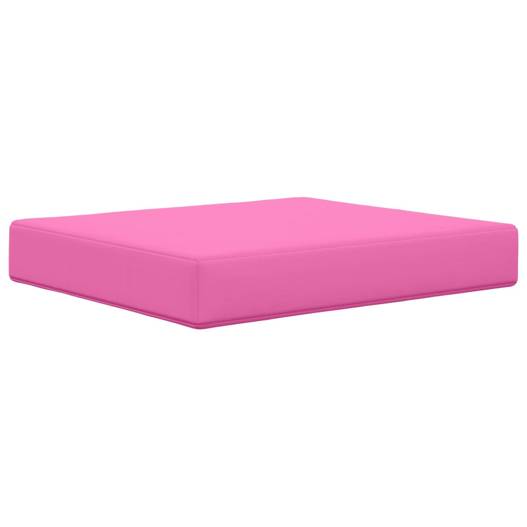 Sofakissen für draußen 2 pcs Rosa Polyester