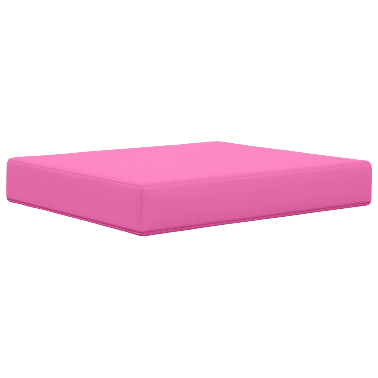 Sofakissen für draußen 2 pcs Rosa Polyester