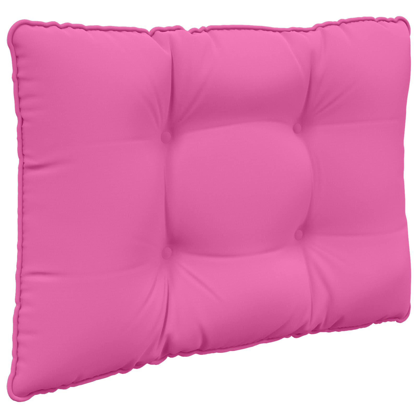 Sofakissen für draußen 2 pcs Rosa Polyester