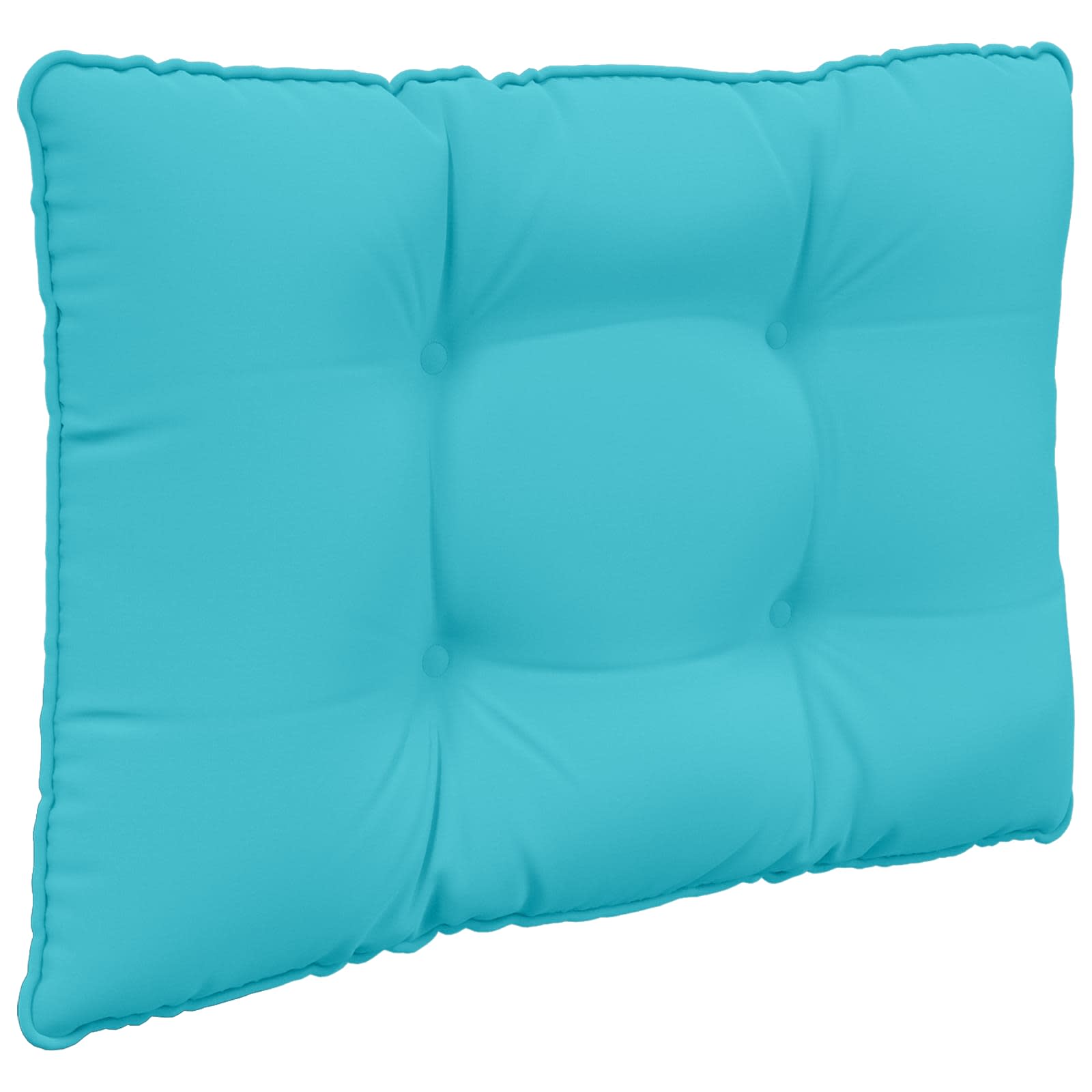 Sofakissen für draußen 2 pcs Türkis Polyester