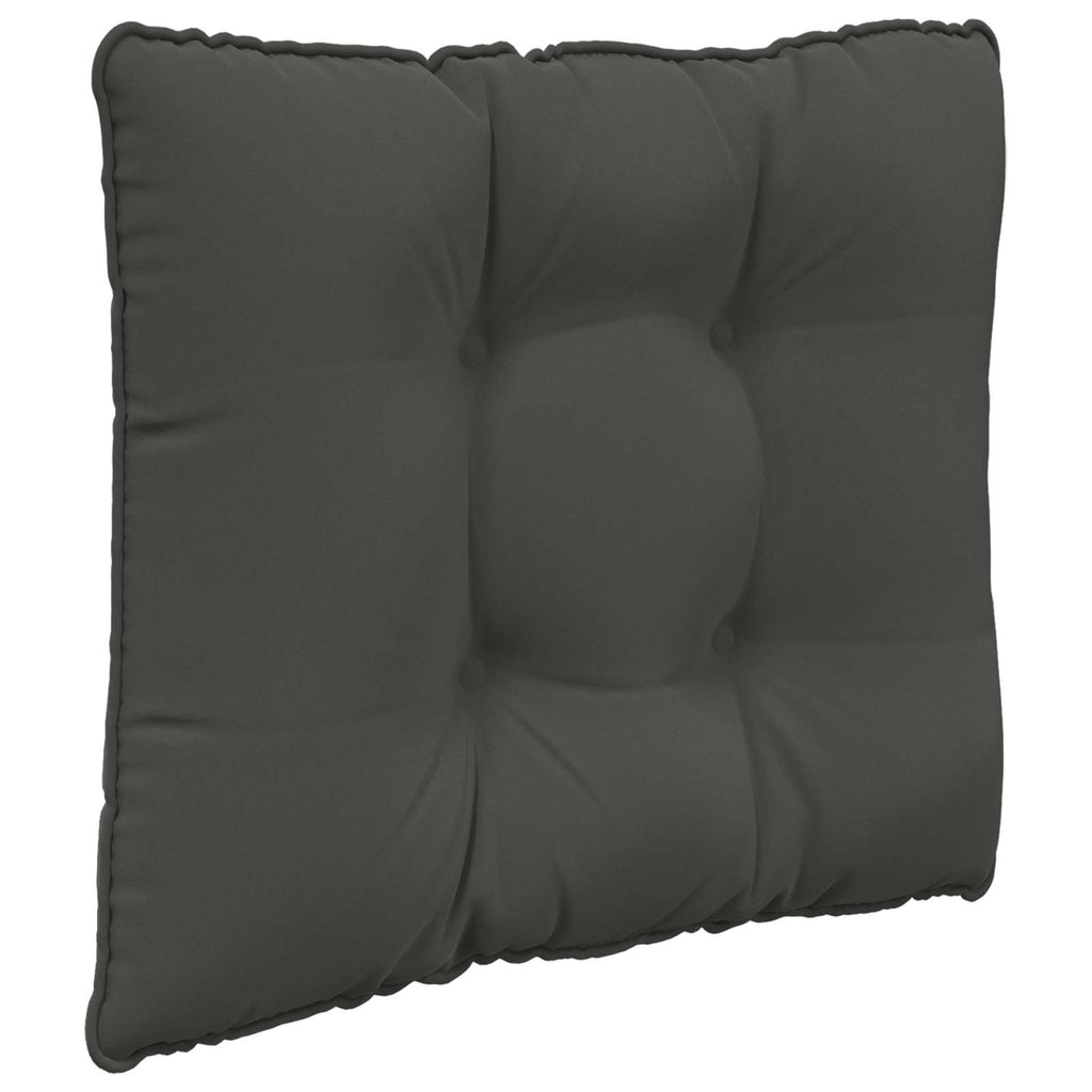 Sofakissen für draußen 3 pcs Anthrazit Polyester