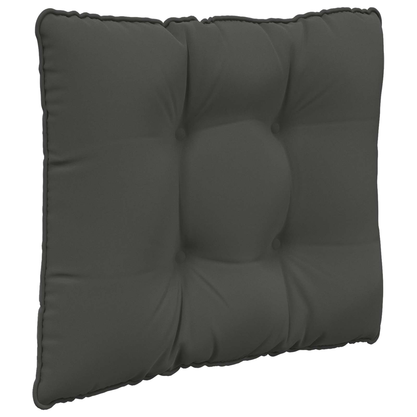 Sofakissen für draußen 3 pcs Anthrazit Polyester