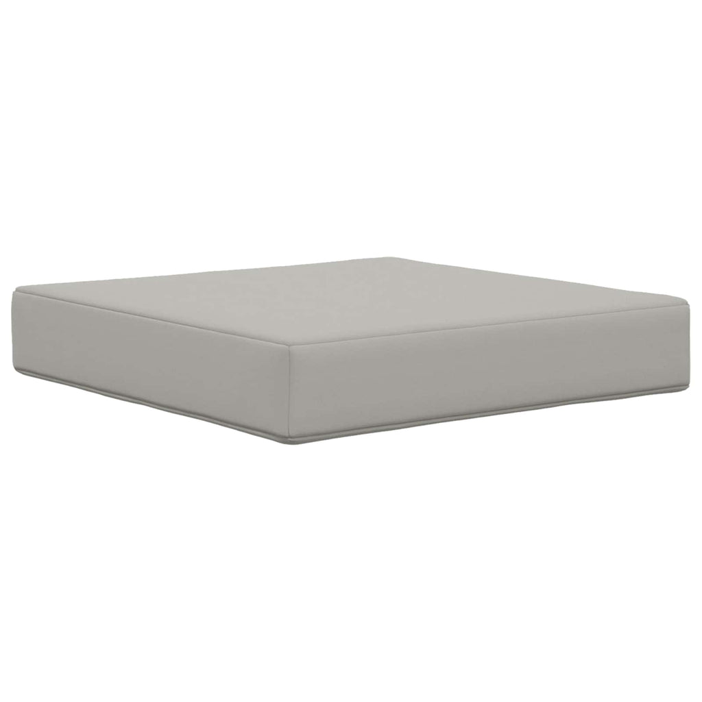 Sofakissen für draußen 3 pcs Grau Polyester