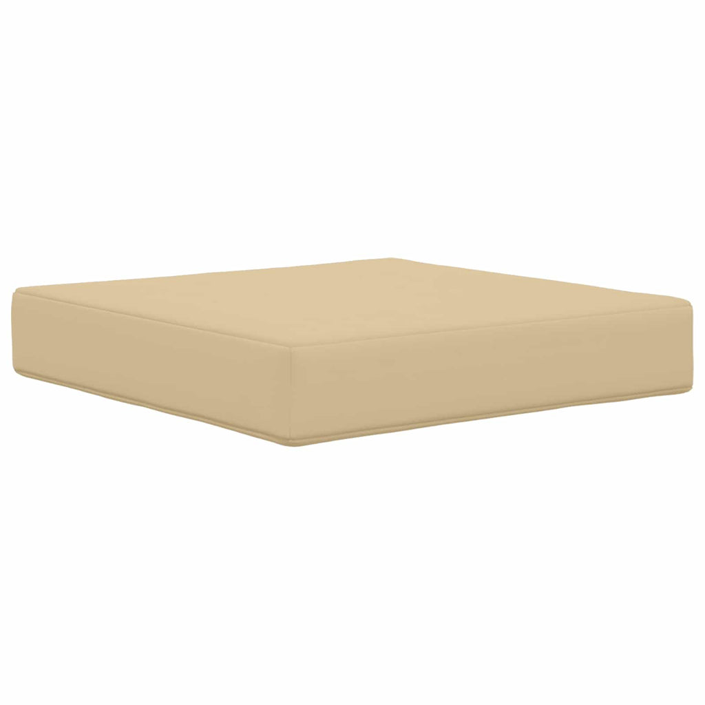 Sofakissen für draußen 3 pcs Beige Polyester