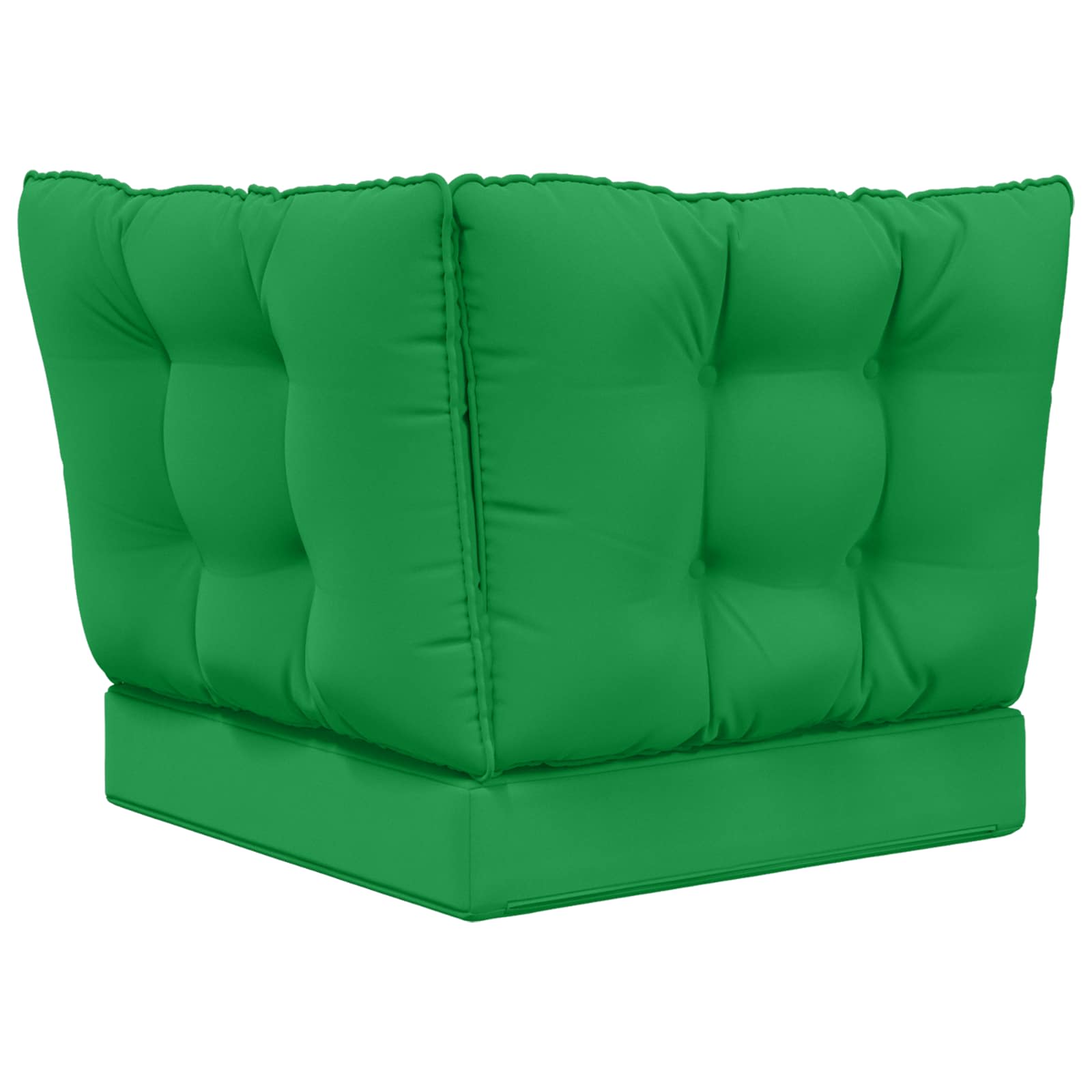 Sofakissen für draußen 3 pcs Grün Polyester