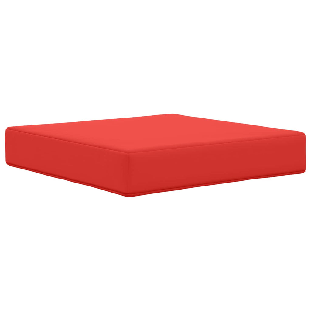 Sofakissen für draußen 3 pcs Rot Polyester