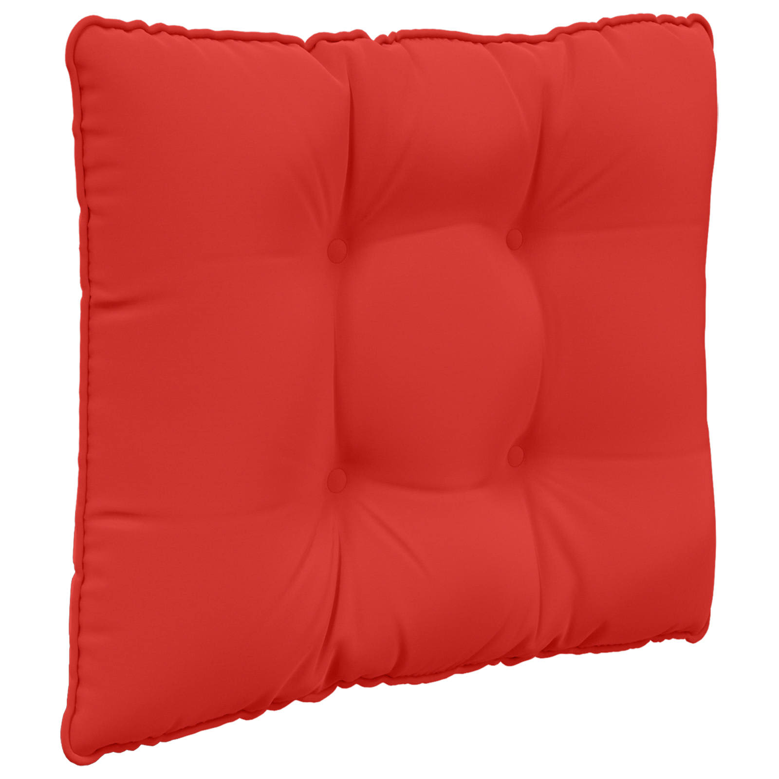 Sofakissen für draußen 3 pcs Rot Polyester