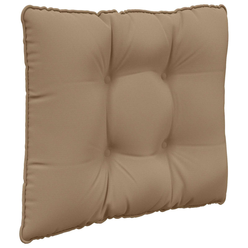 Sofakissen für draußen 3 pcs Taupe Polyester