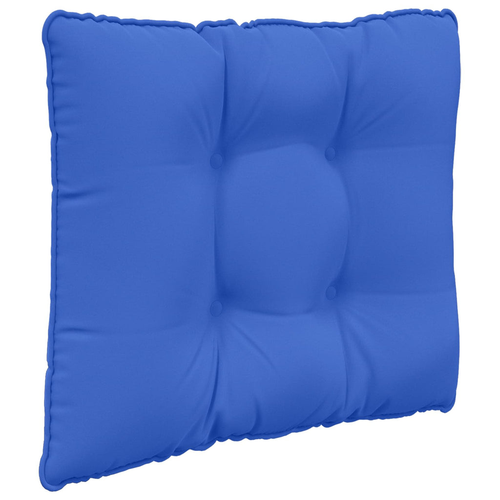 Sofakissen für draußen 3 pcs Königsblau Polyester