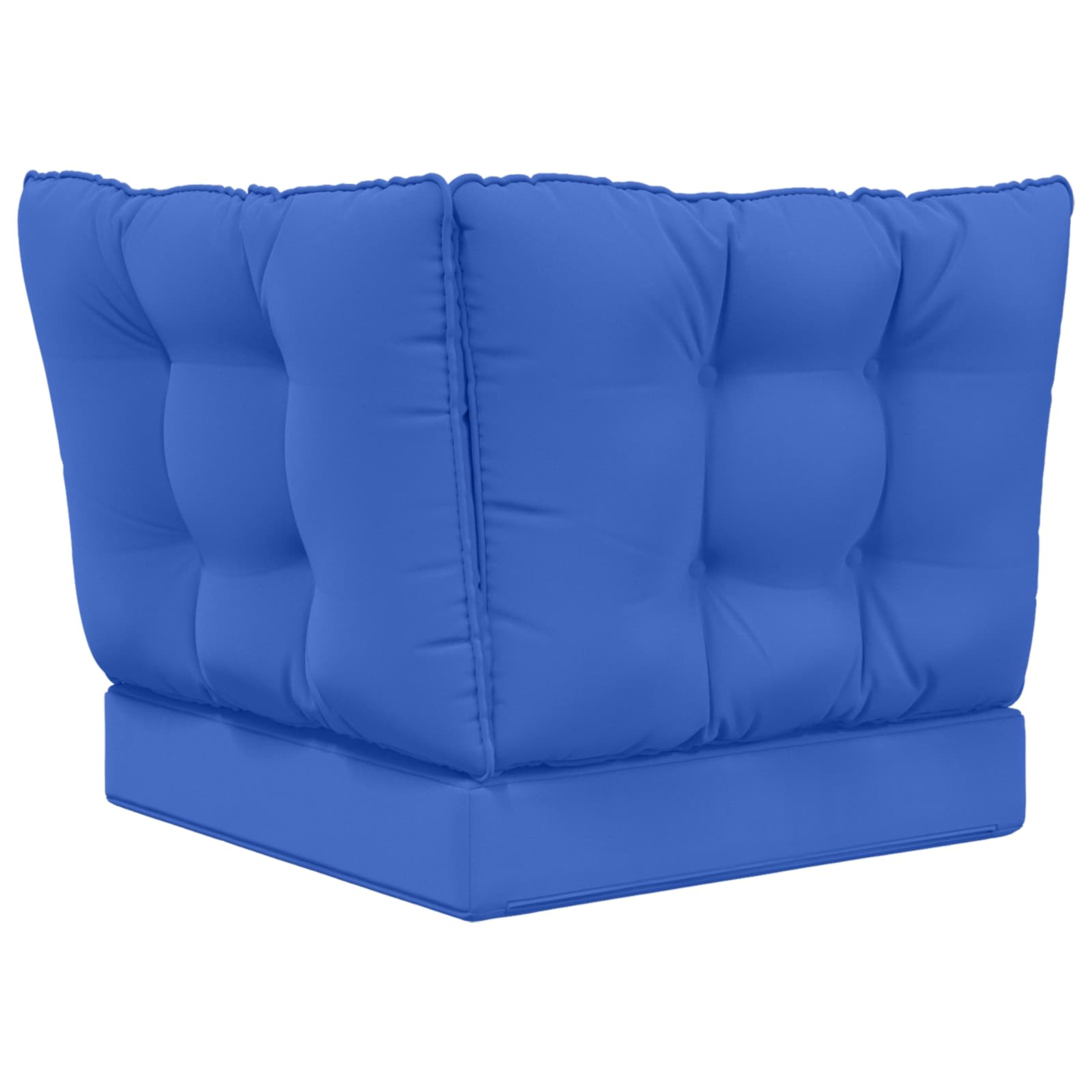 Sofakissen für draußen 3 pcs Königsblau Polyester