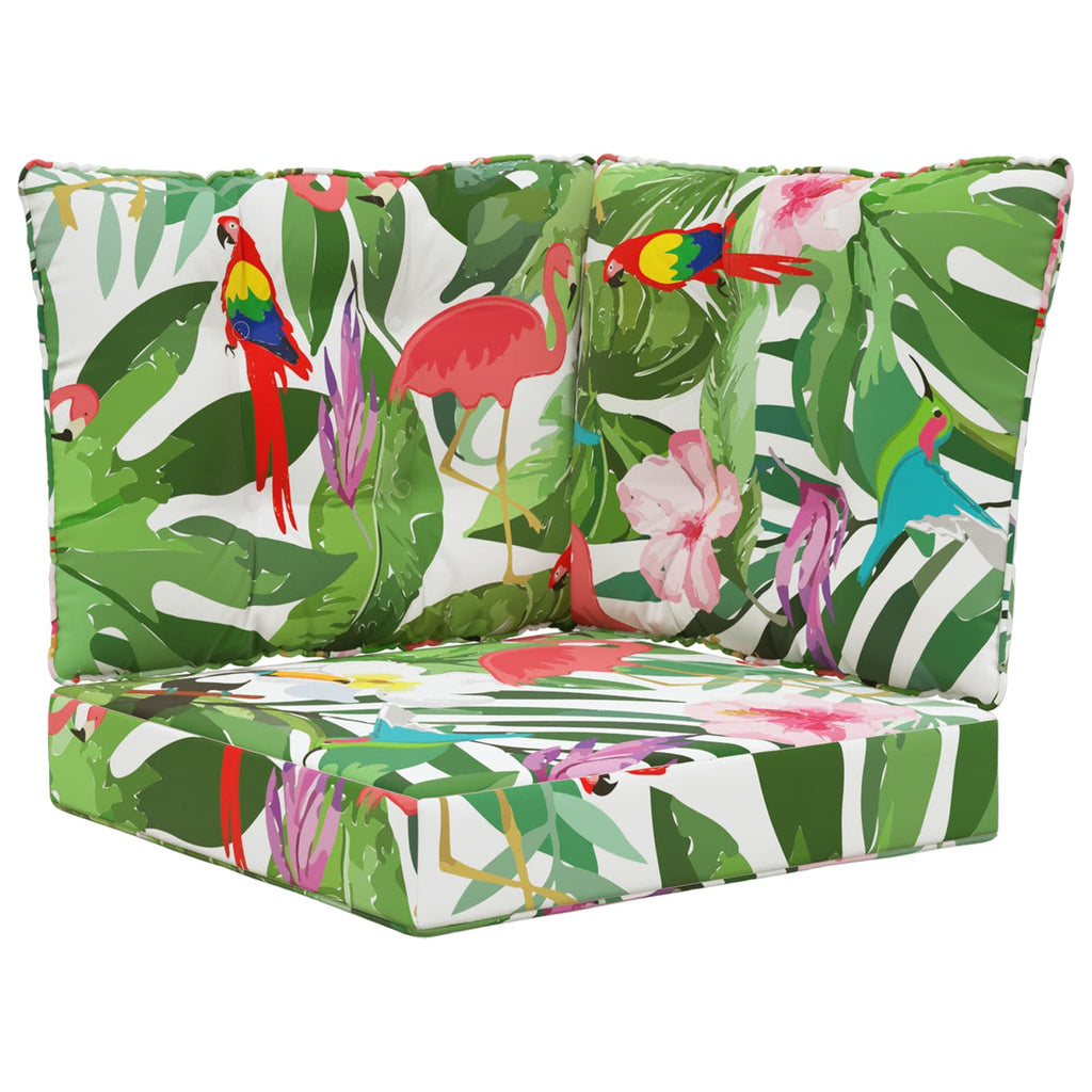 Sofakissen für draußen 3 pcs Bunt Polyester