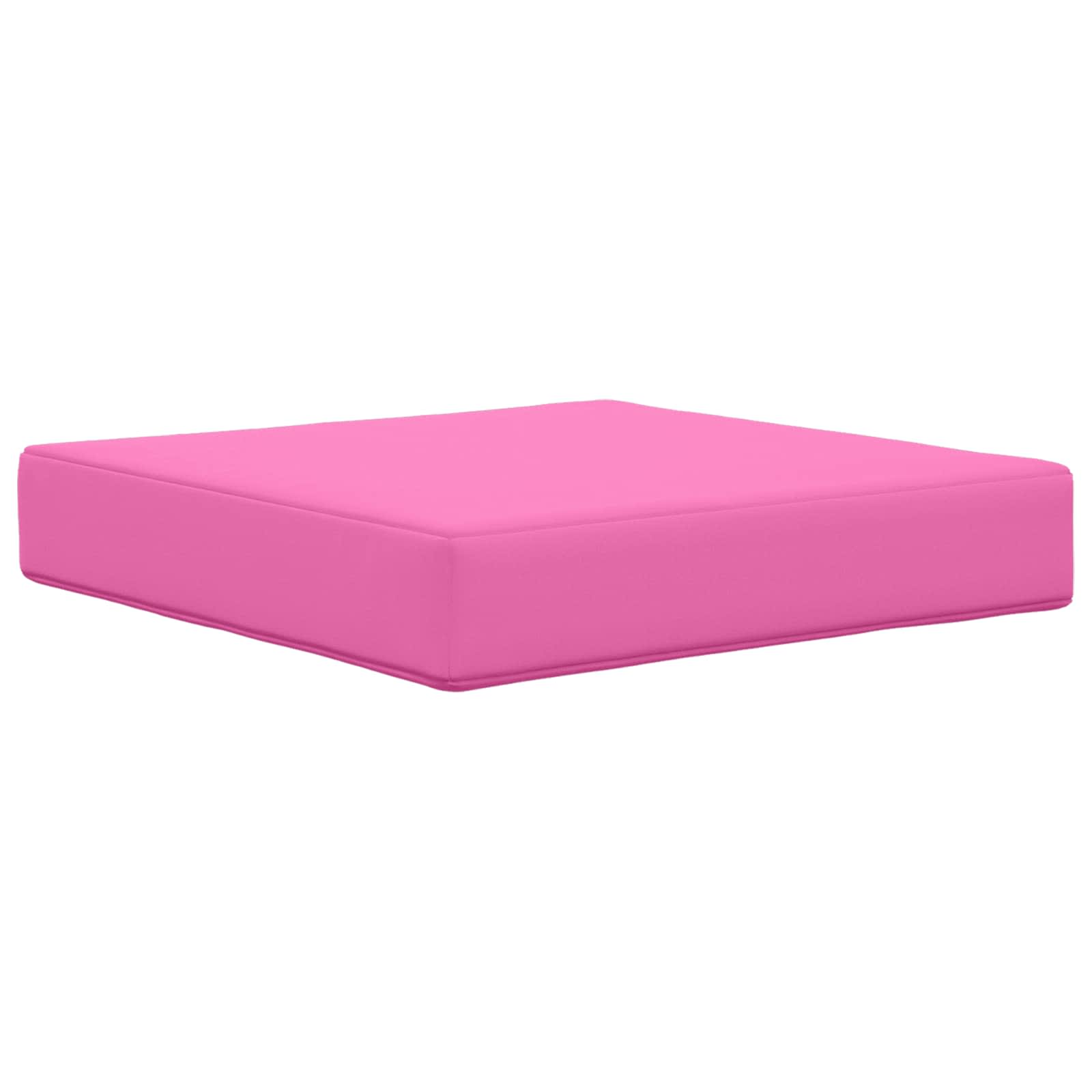Sofakissen für draußen 3 pcs Rosa Polyester