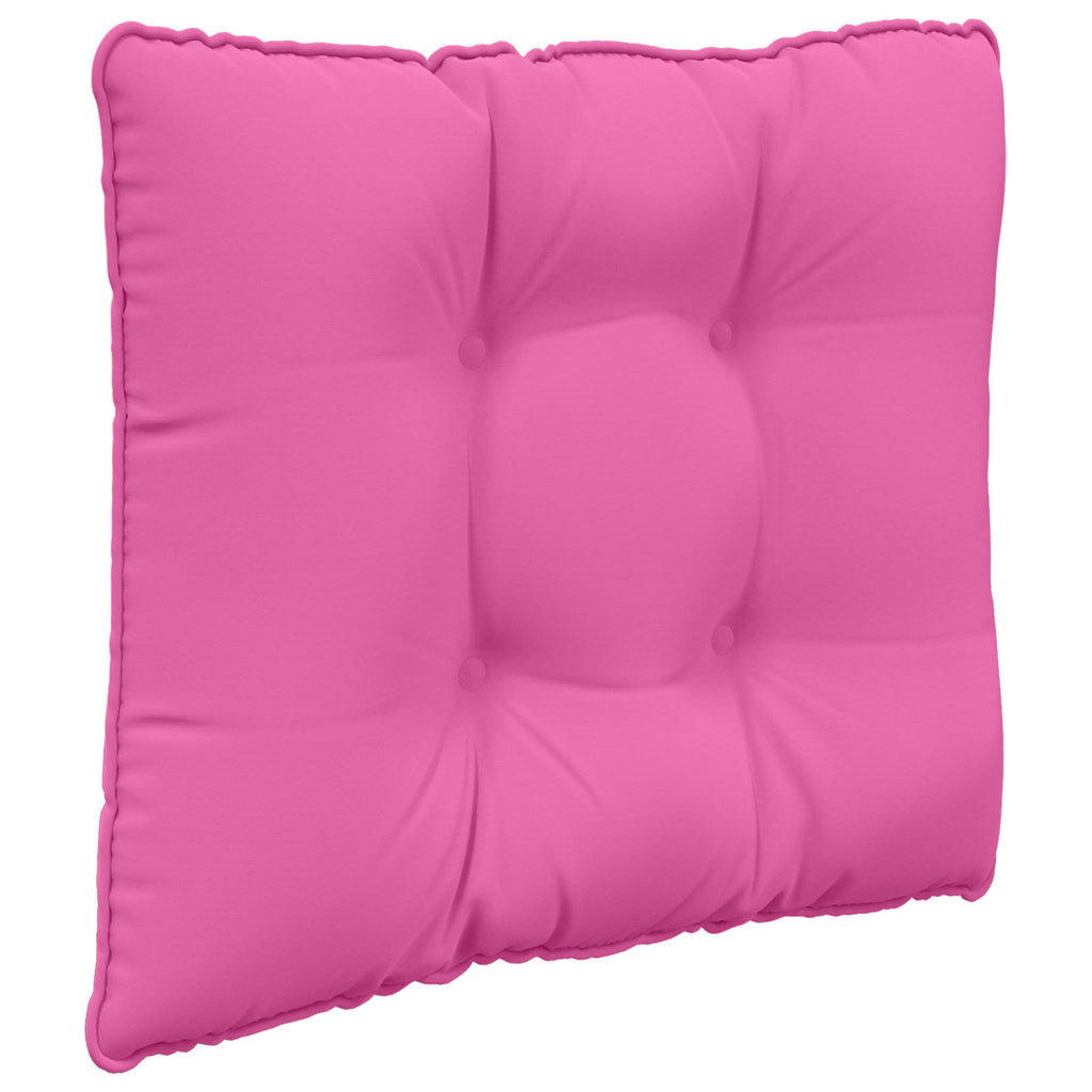 Sofakissen für draußen 3 pcs Rosa Polyester