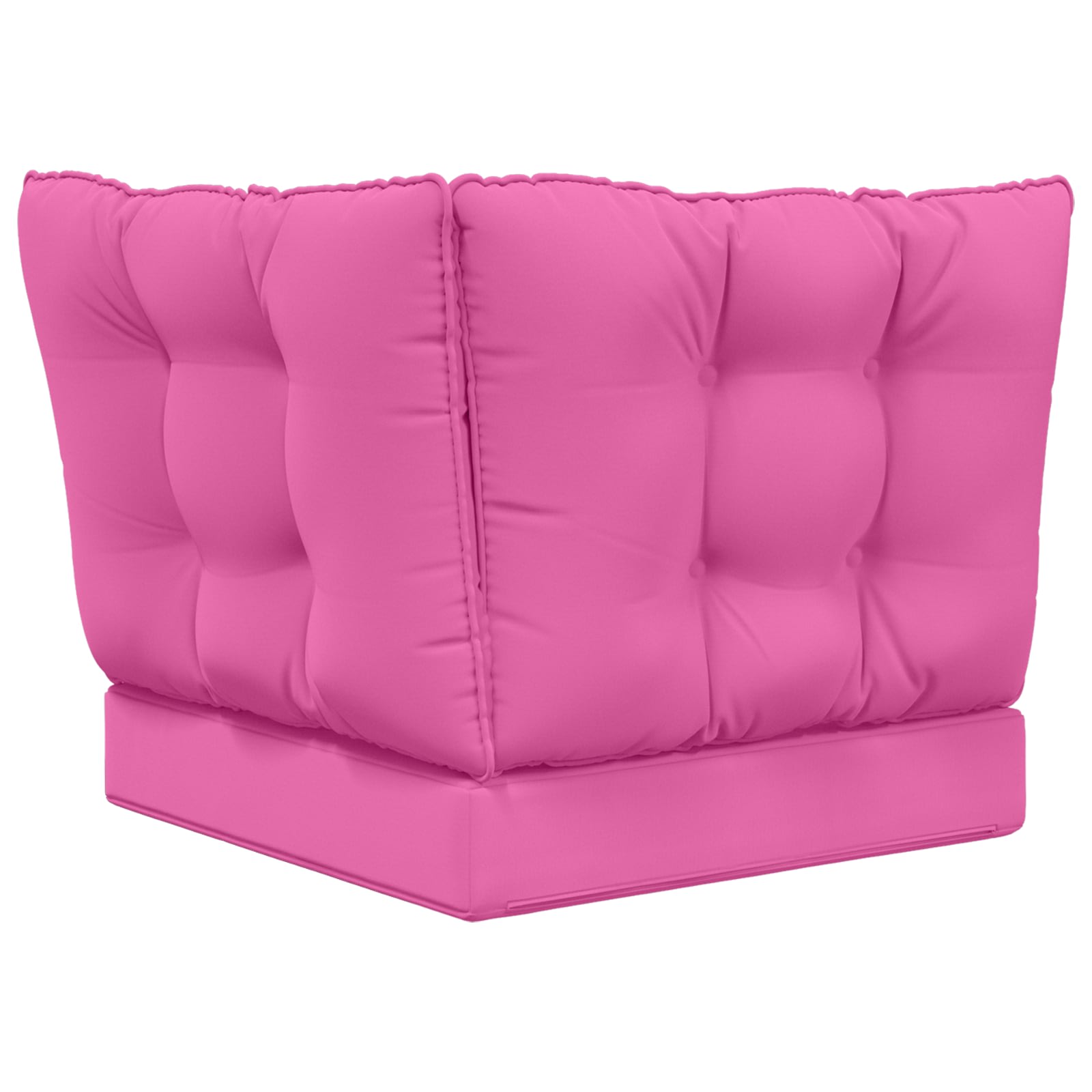 Sofakissen für draußen 3 pcs Rosa Polyester
