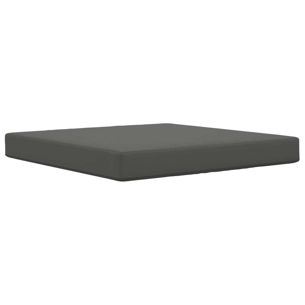 Sofakissen für draußen Anthrazit 80 x 80 x 8 cm Polyester