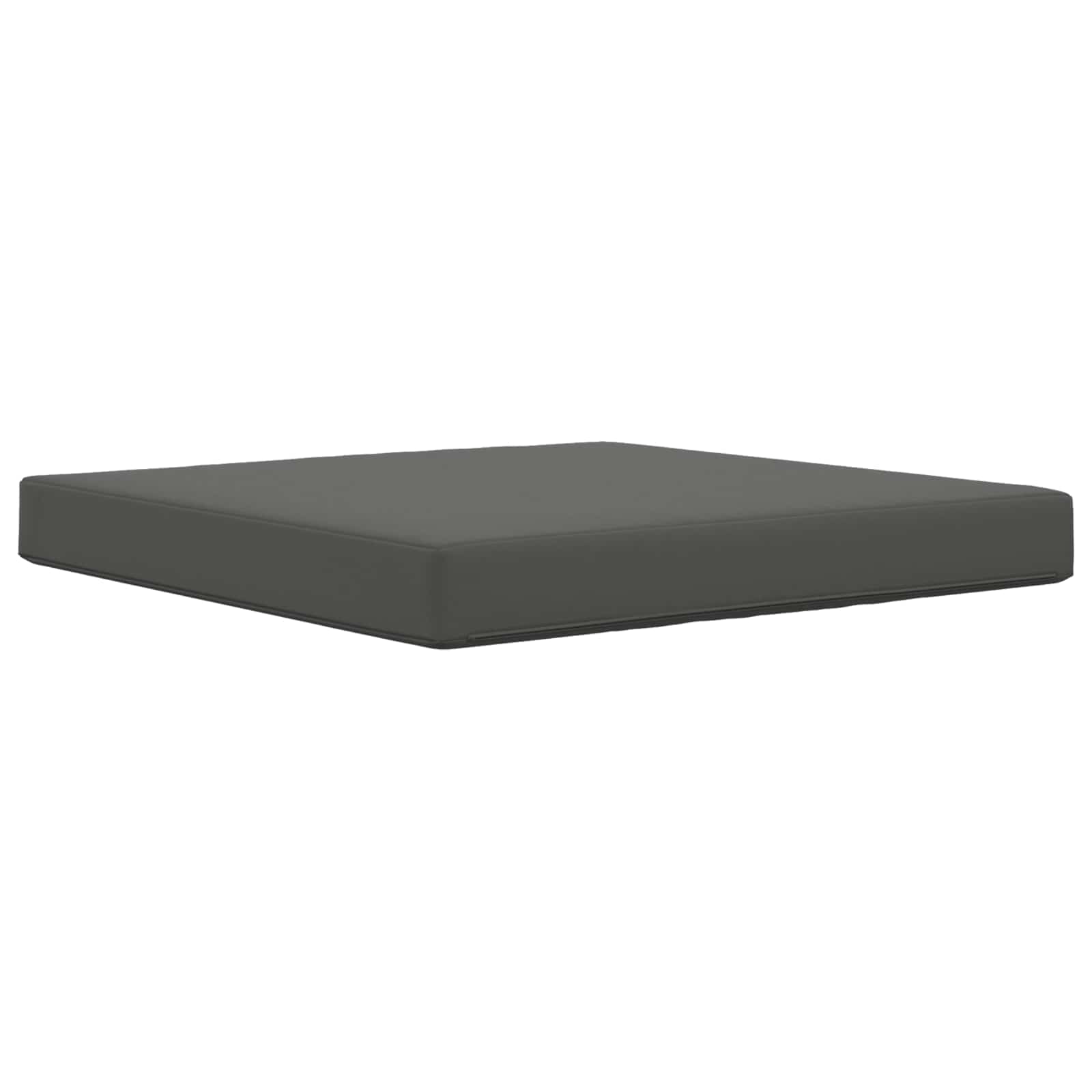 Sofakissen für draußen Anthrazit 80 x 80 x 8 cm Polyester