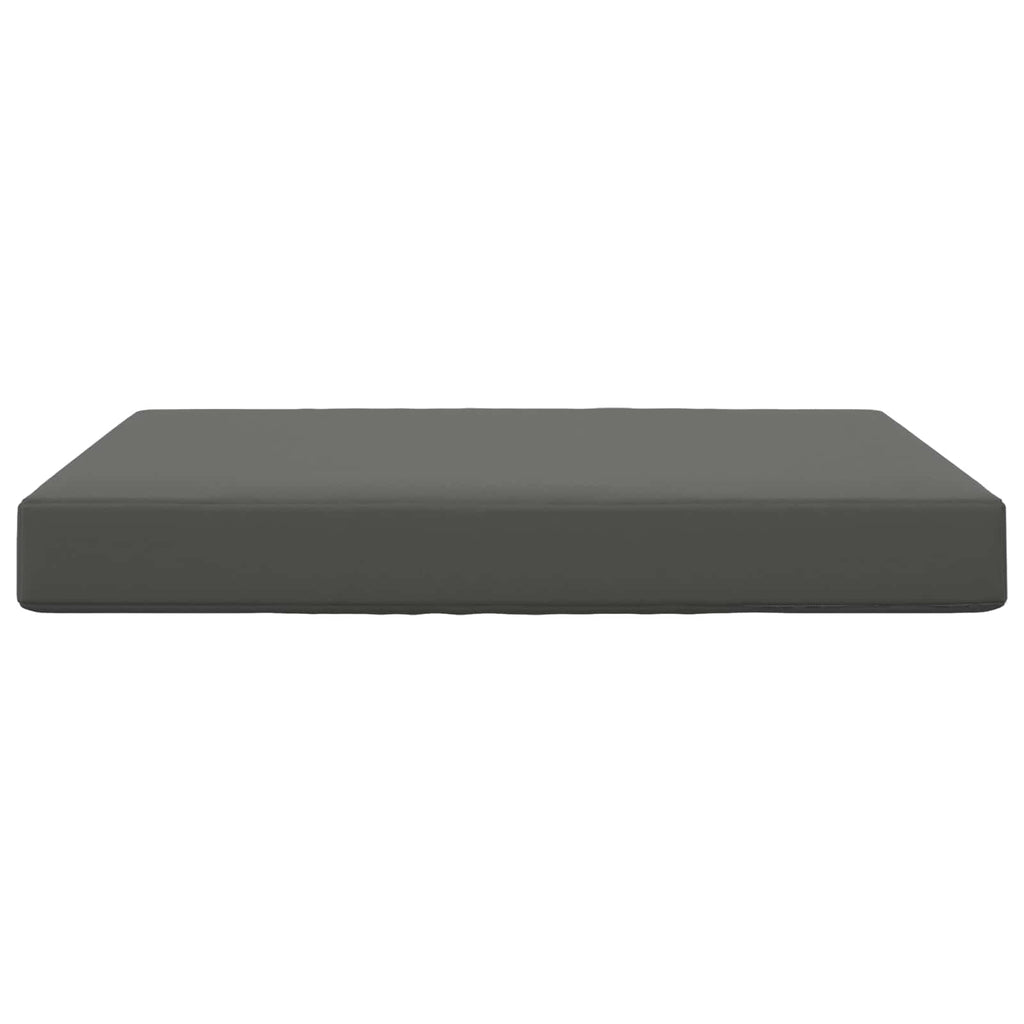 Sofakissen für draußen Anthrazit 80 x 80 x 8 cm Polyester