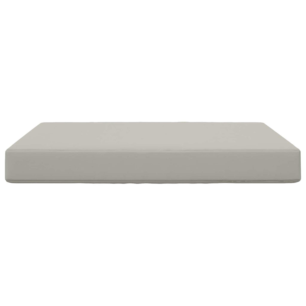 Sofakissen für draußen Grau 80 x 80 x 8 cm Polyester