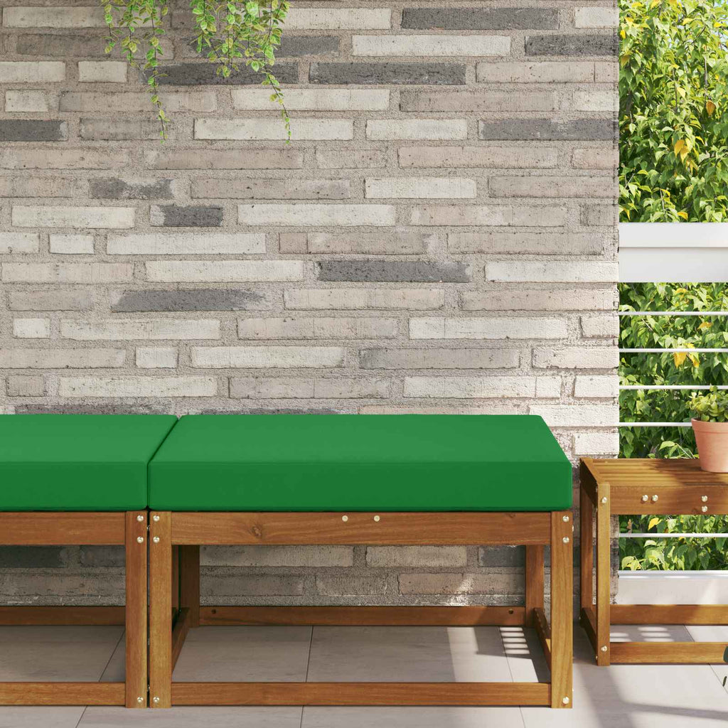 Sofakissen für draußen Grün 80 x 80 x 8 cm Polyester