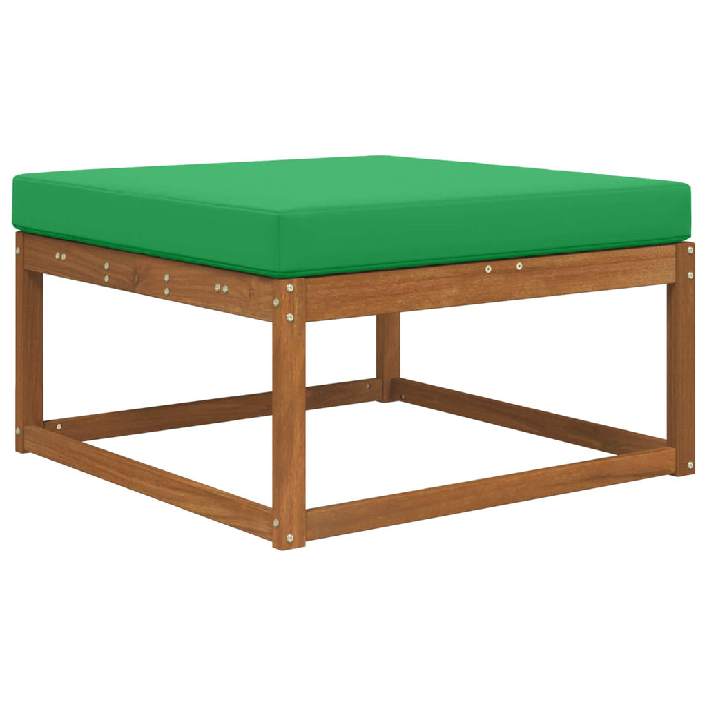 Sofakissen für draußen Grün 80 x 80 x 8 cm Polyester