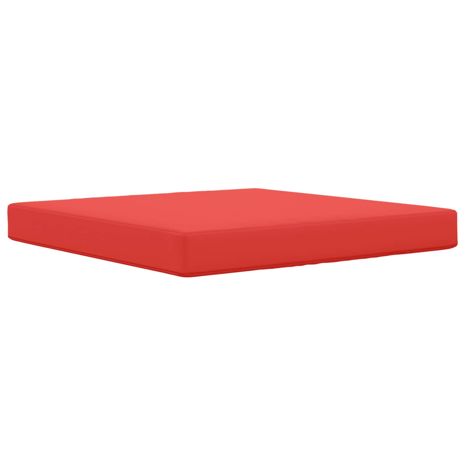 Sofakissen für draußen Rot 80 x 80 x 8 cm Polyester