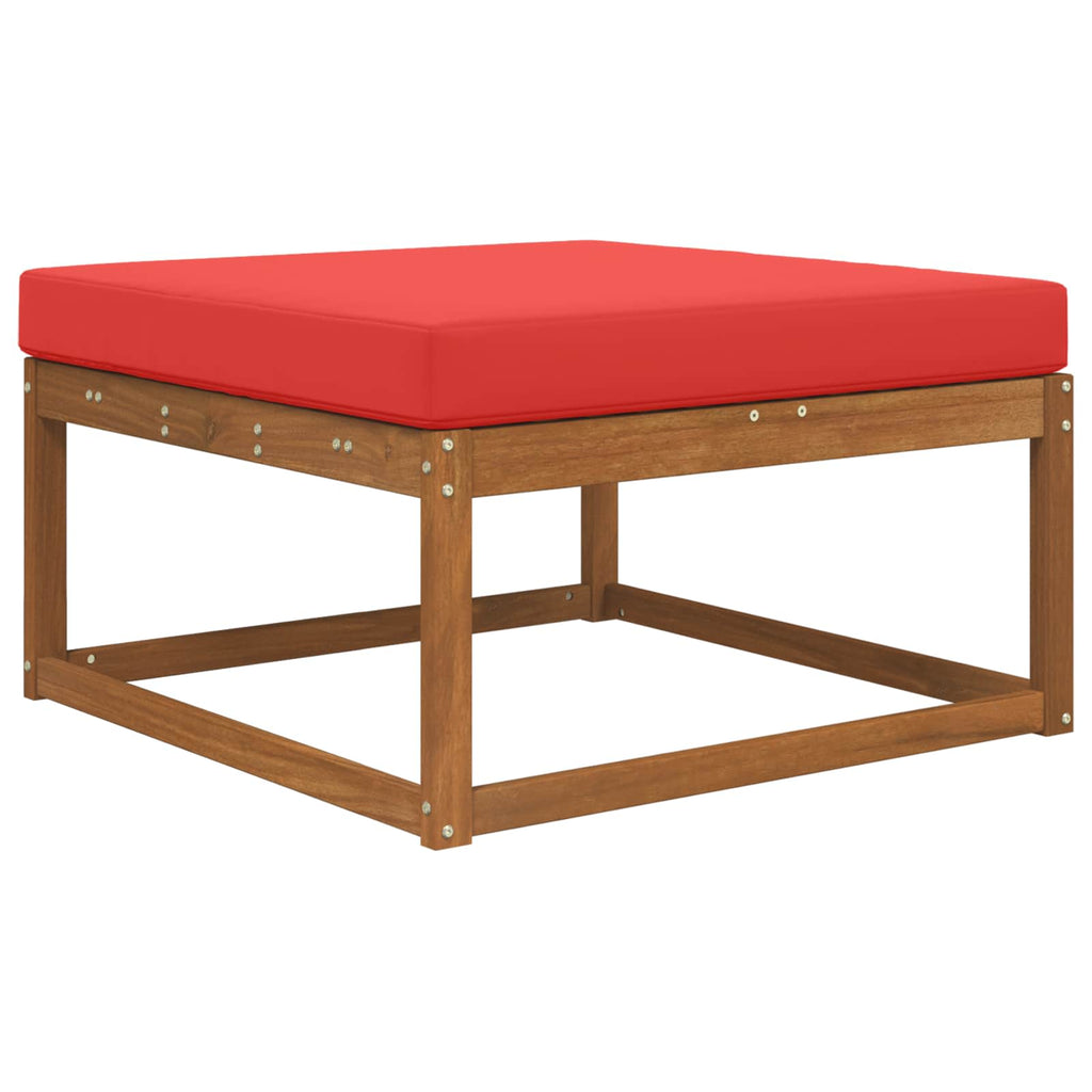 Sofakissen für draußen Rot 80 x 80 x 8 cm Polyester
