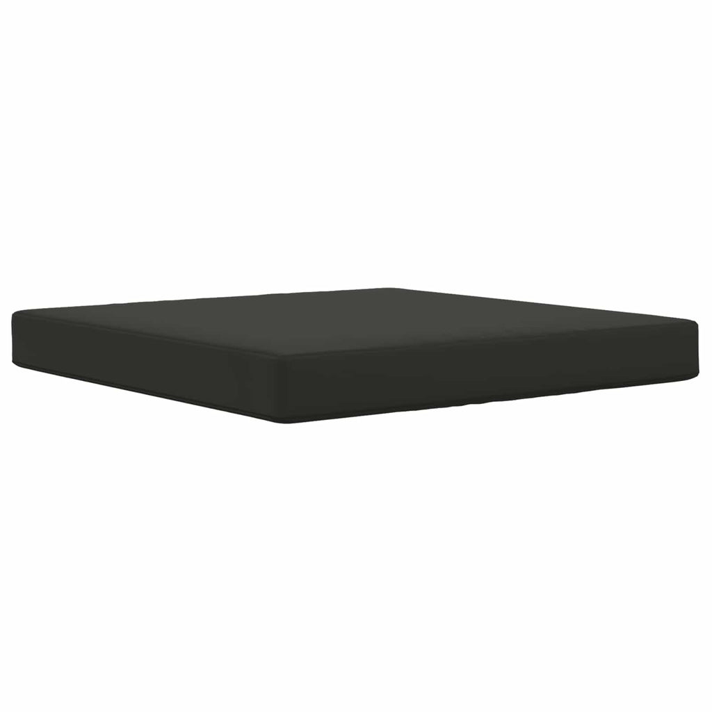 Sofakissen für draußen Schwarz 80 x 80 x 8 cm Polyester