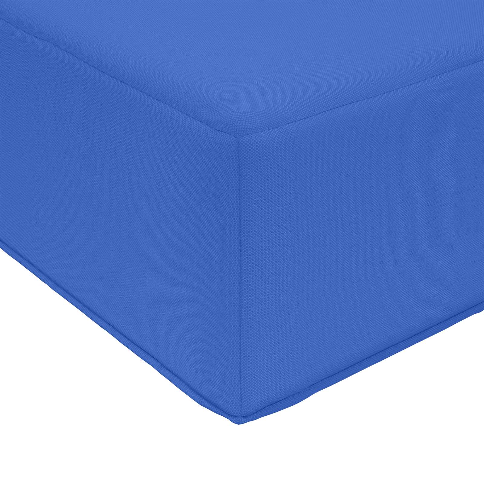 Sofakissen für draußen Königsblau 80 x 80 x 8 cm Polyester