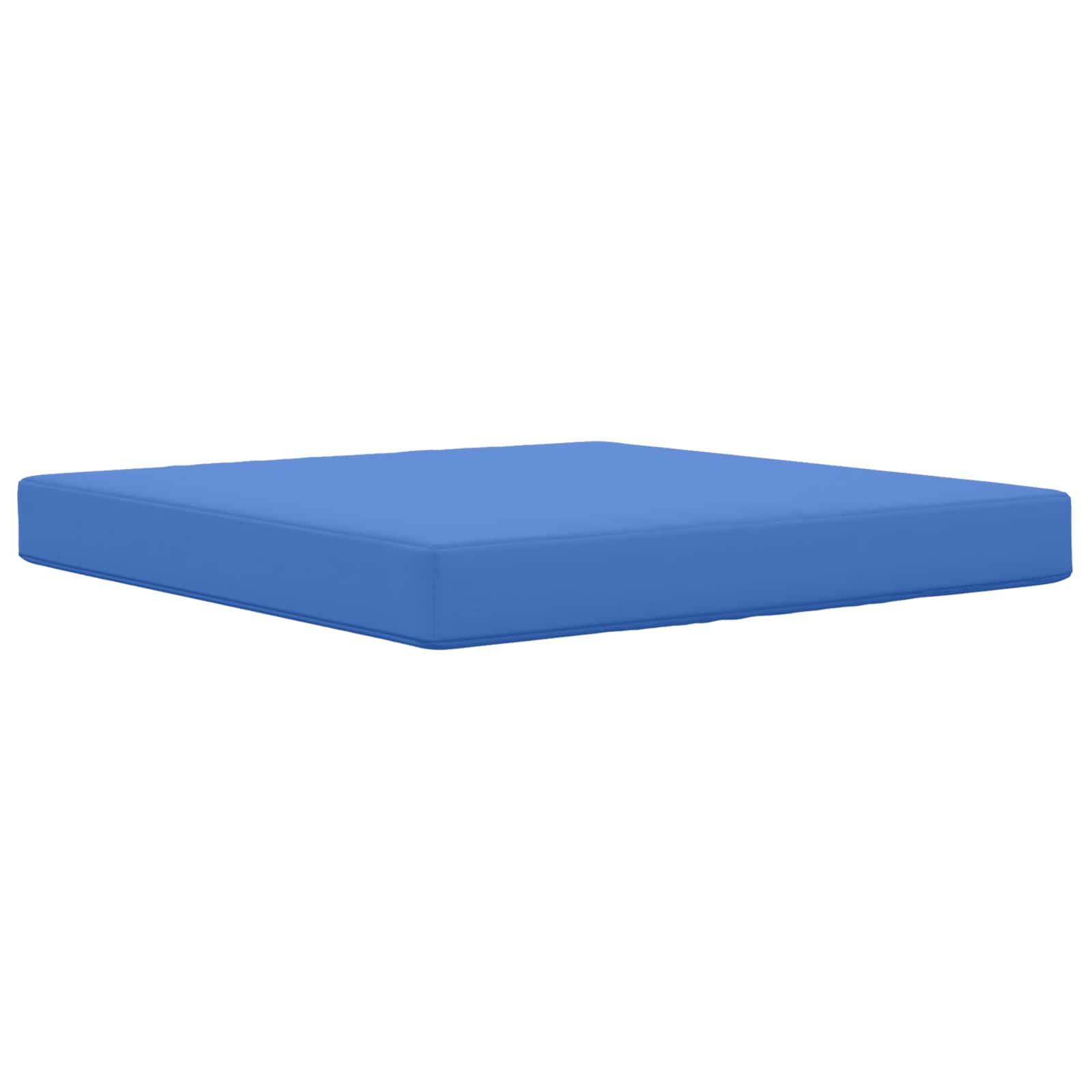 Sofakissen für draußen Türkis 80 x 80 x 8 cm Polyester