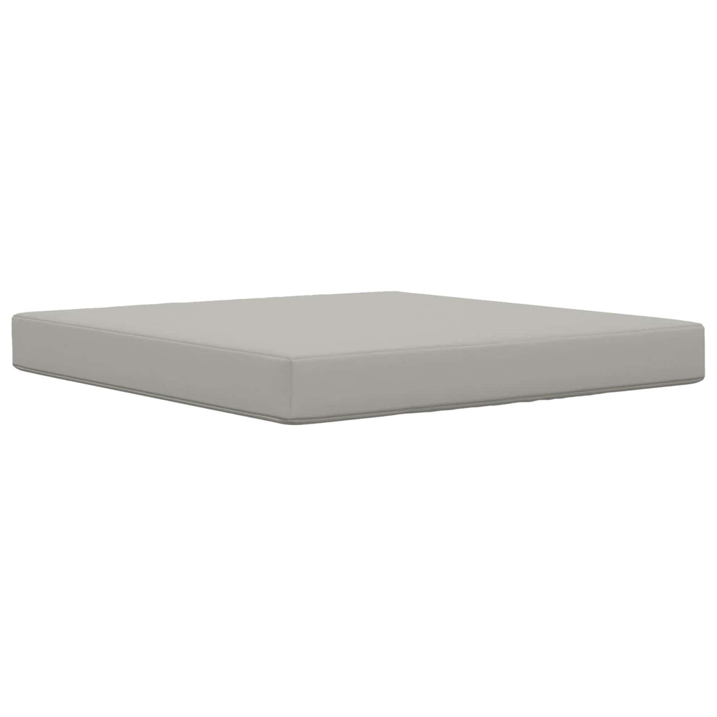 Sofakissen für draußen 2 pcs Grau Polyester