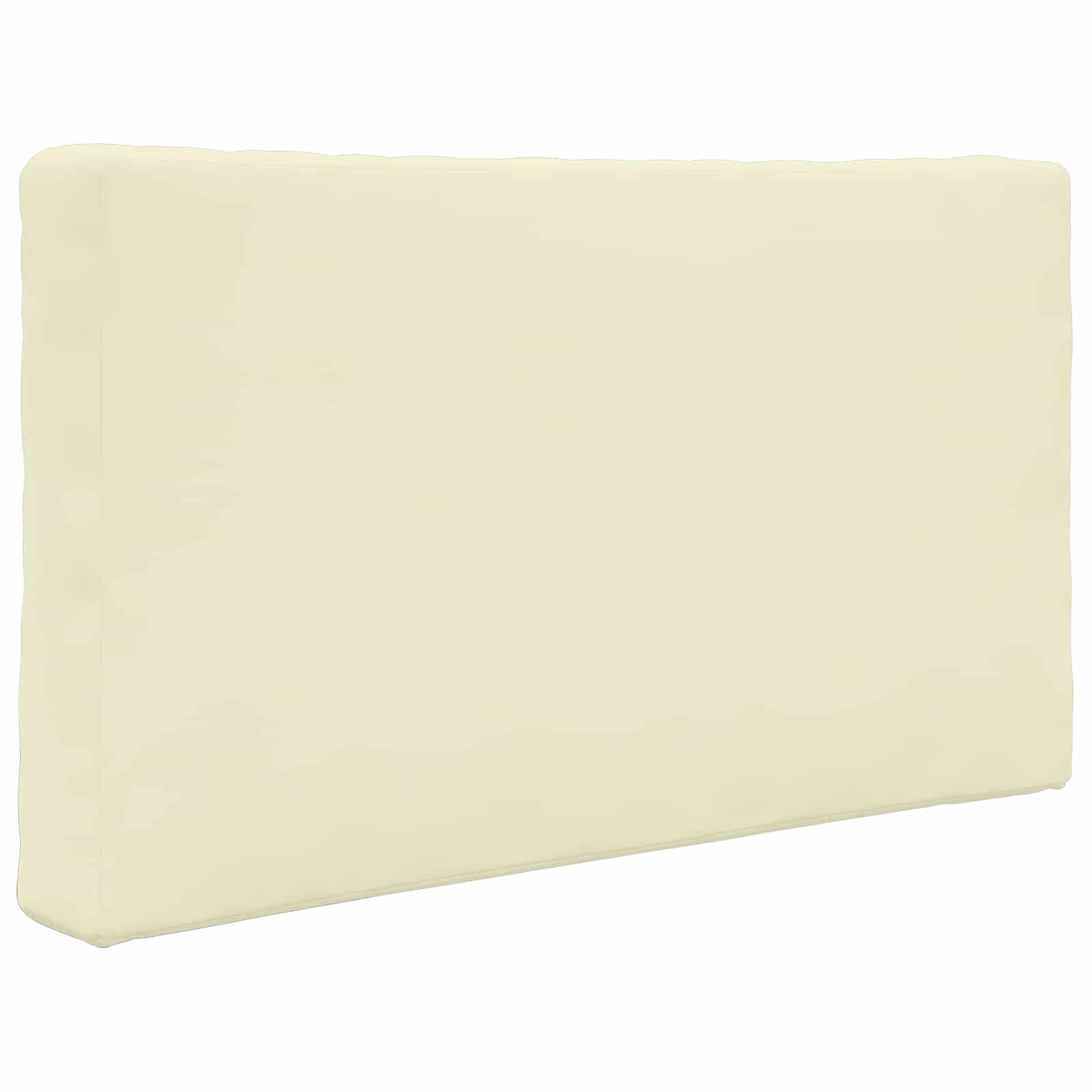 Sofakissen für draußen 2 pcs Creme Polyester