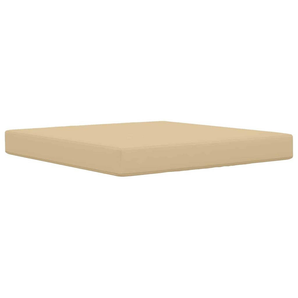 Sofakissen für draußen 2 pcs Beige Polyester
