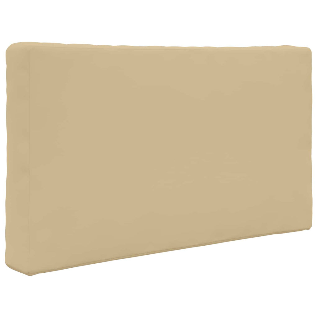 Sofakissen für draußen 2 pcs Beige Polyester