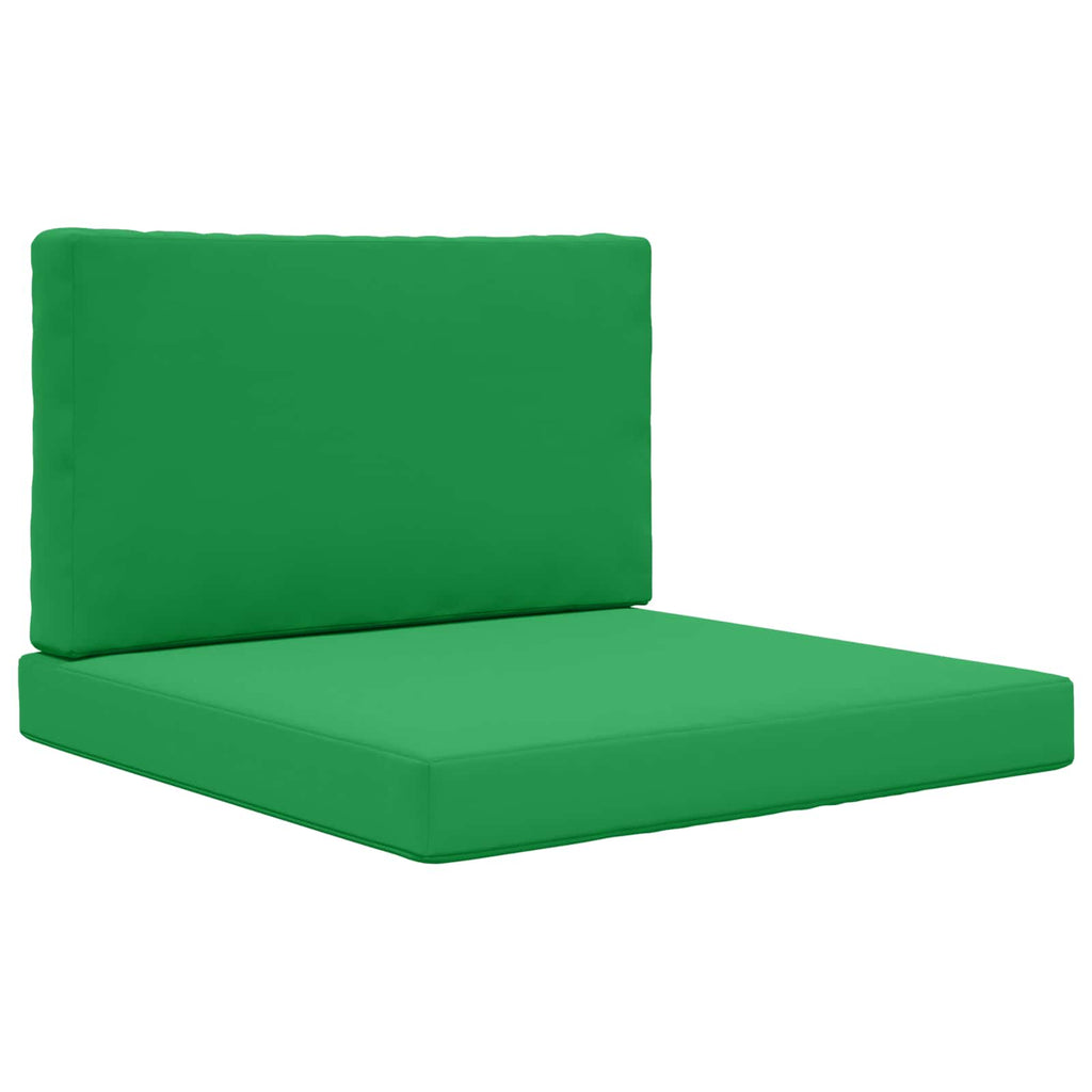Sofakissen für draußen 2 pcs Grün Polyester