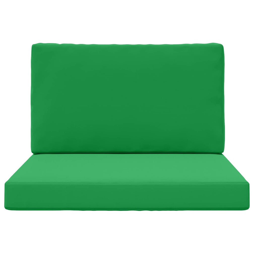 Sofakissen für draußen 2 pcs Grün Polyester