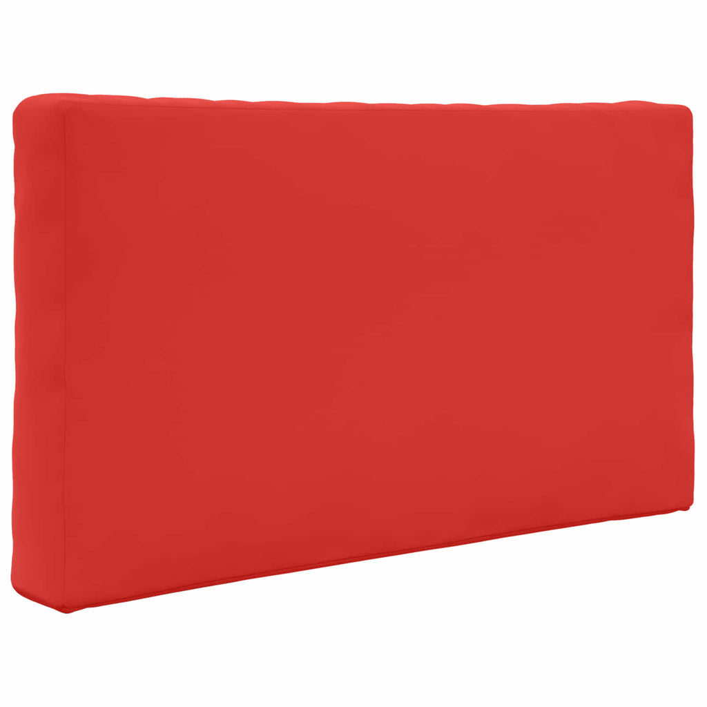 Sofakissen für draußen 2 pcs Rot Polyester
