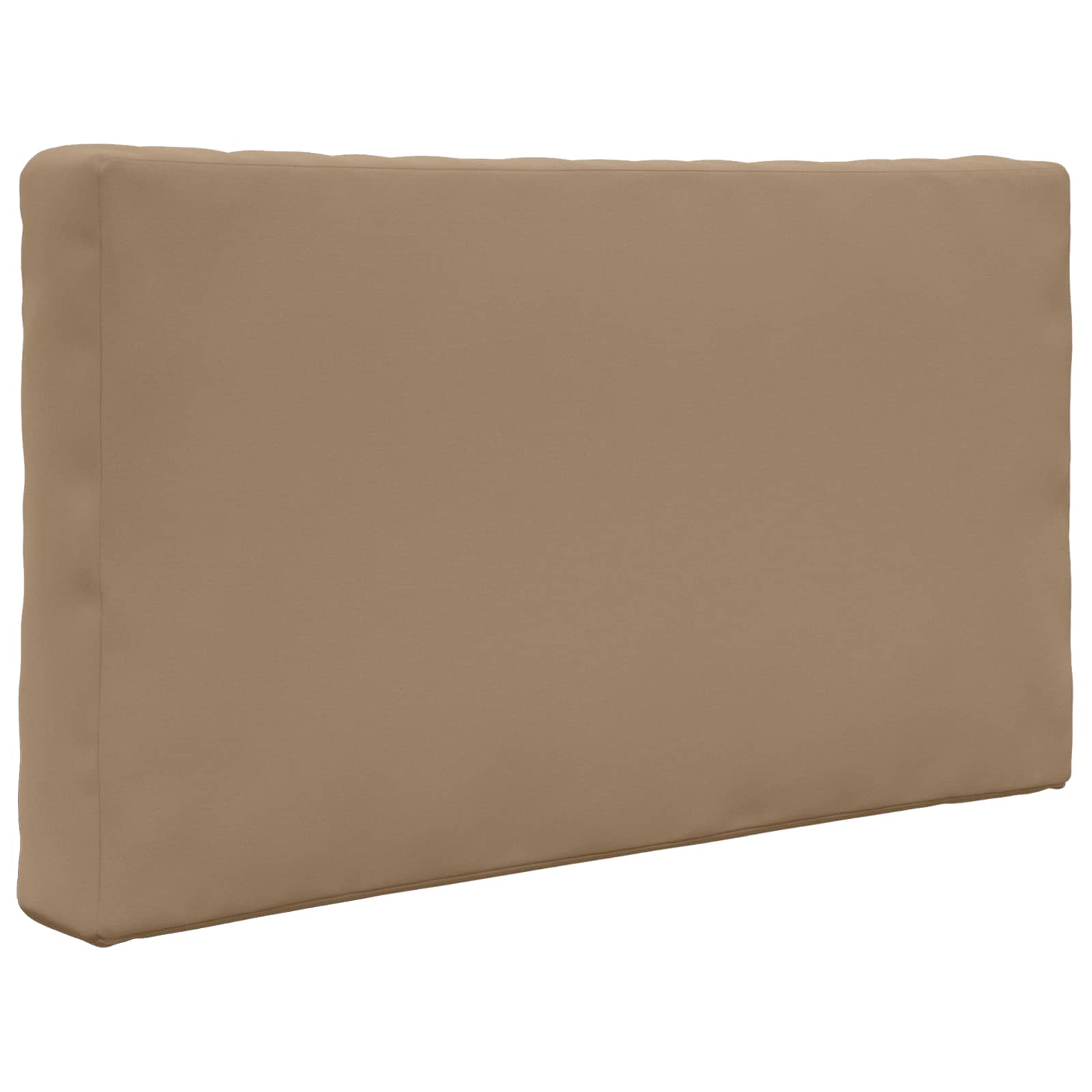 Sofakissen für draußen 2 pcs Taupe Polyester