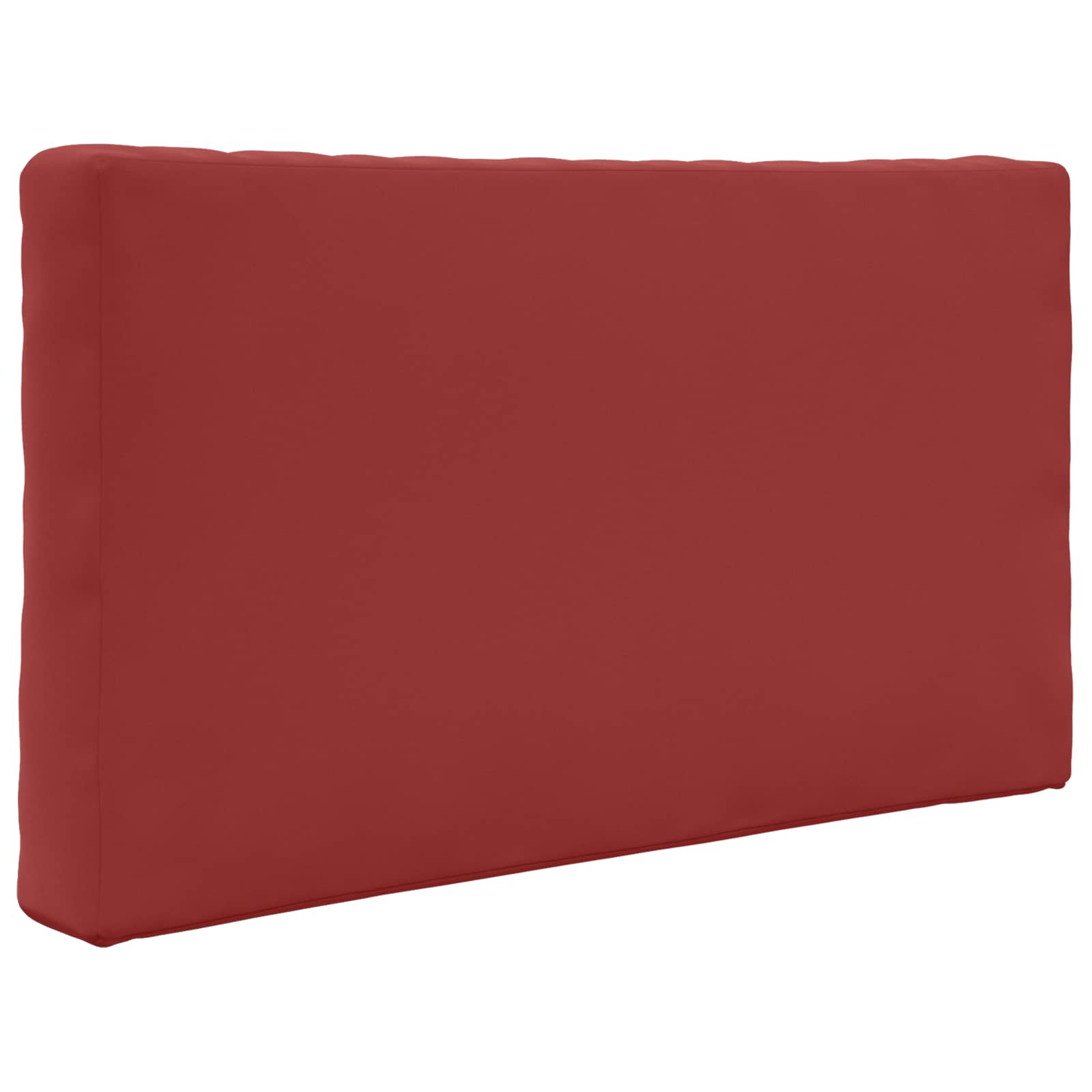 Sofakissen für draußen 2 pcs Weinrot Polyester