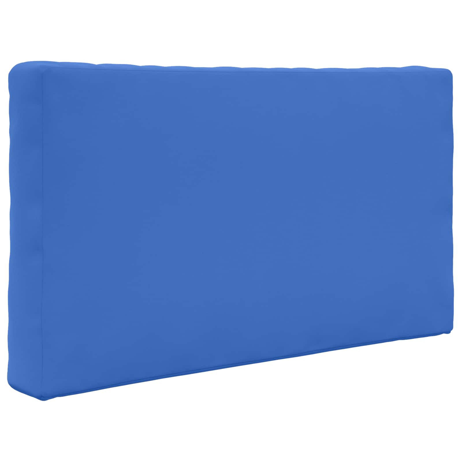 Sofakissen für draußen 2 pcs Königsblau Polyester