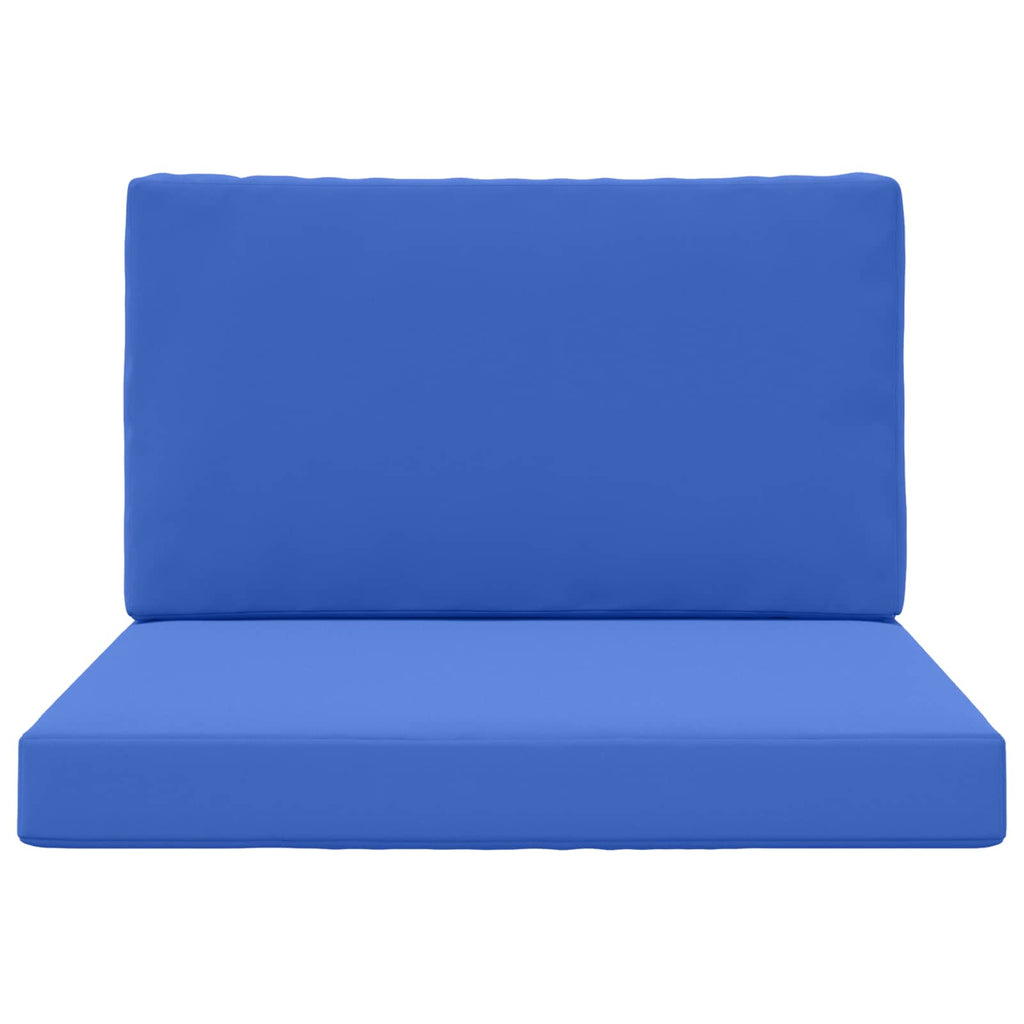 Sofakissen für draußen 2 pcs Königsblau Polyester