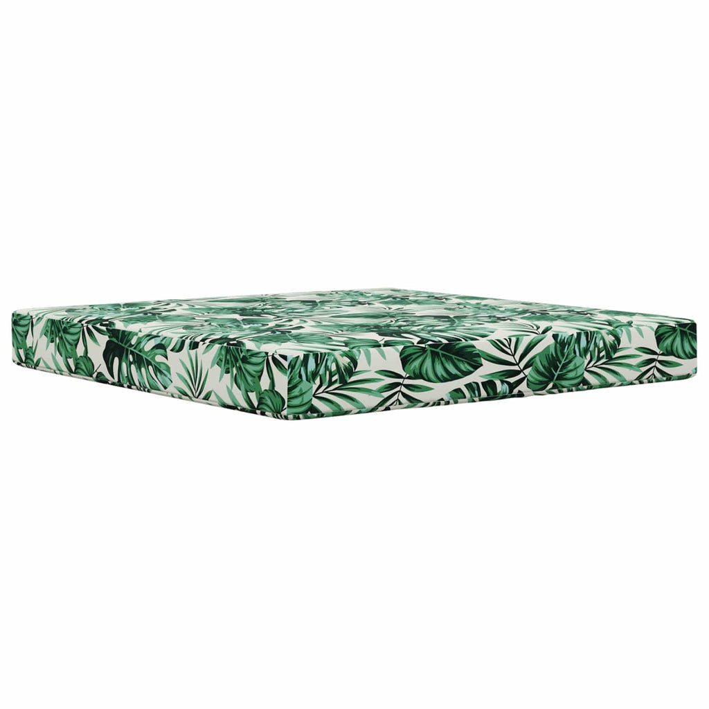 Sofakissen für draußen 2 pcs Blattmuster Polyester