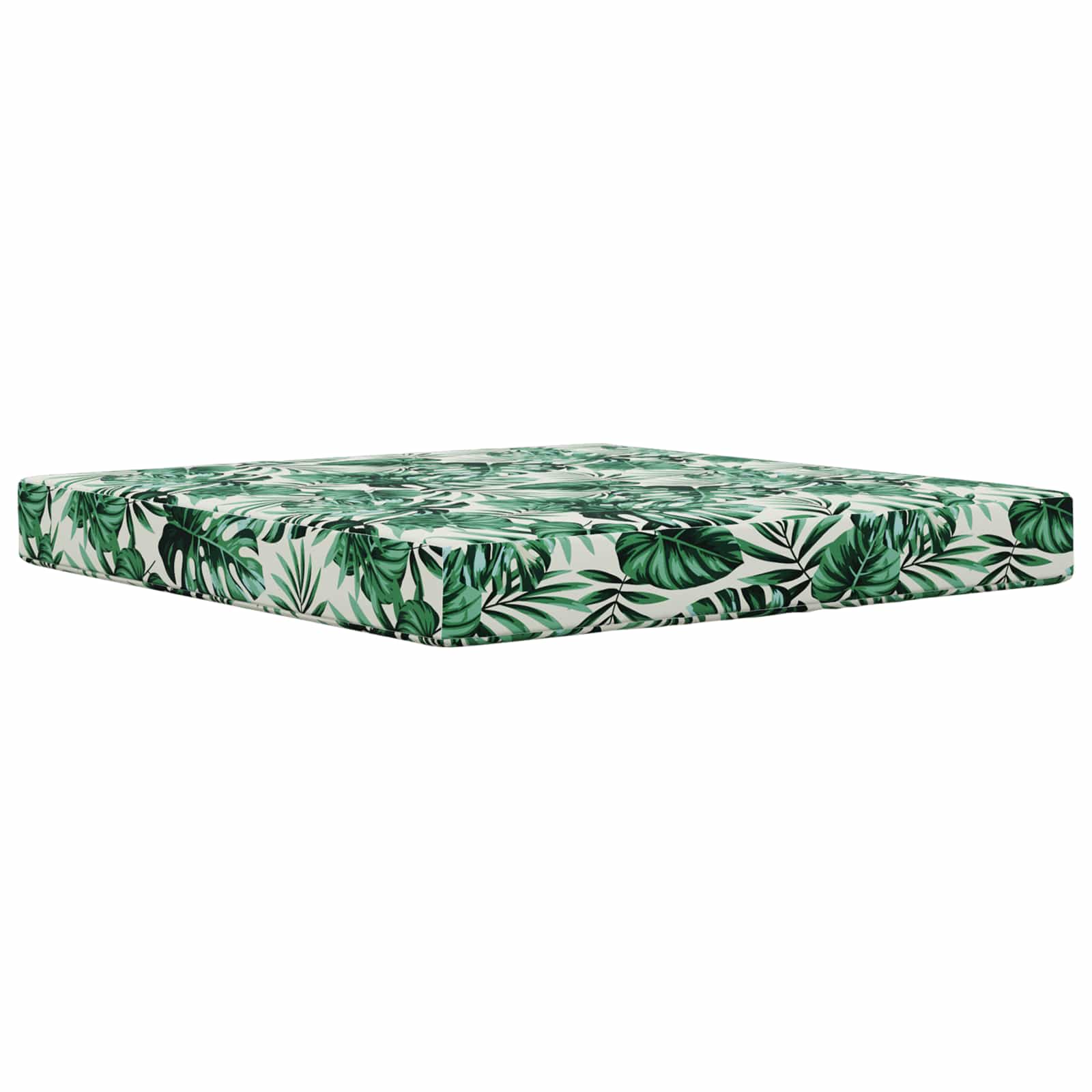 Sofakissen für draußen 2 pcs Blattmuster Polyester