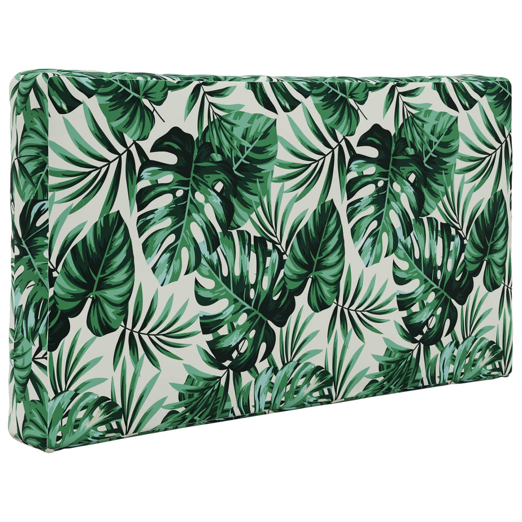Sofakissen für draußen 2 pcs Blattmuster Polyester